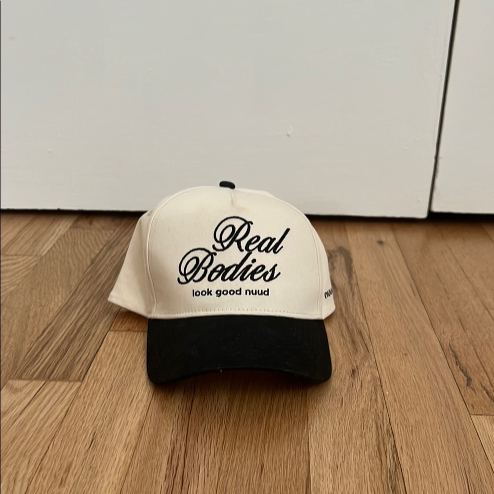Nuuds Black and White Real Bodies Hat